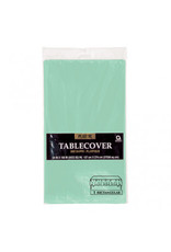 Cool Mint Plastic Table Cover 54" x 108"