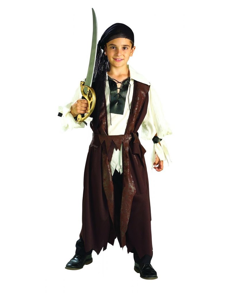 Child Caribbean Pirate Large (12-14) Costume