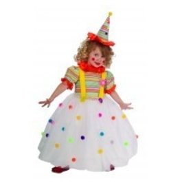 Child Candy Clown Small (4-6) Costume