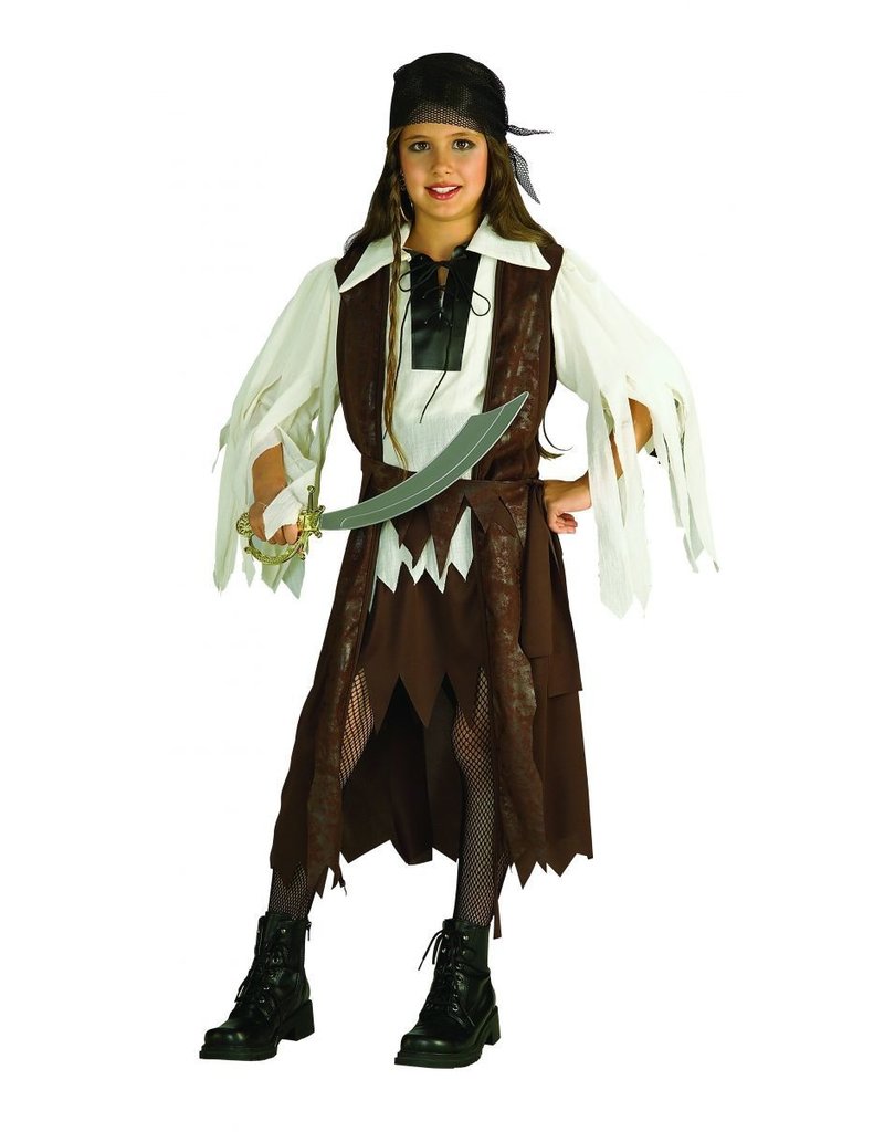 Child Caribbean Pirate Queen Small (4-6) Costume