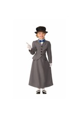 Child English Nanny Medium (8-10) Costume