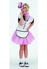 Child Soda Pop Girl  Small (4-6) Costume