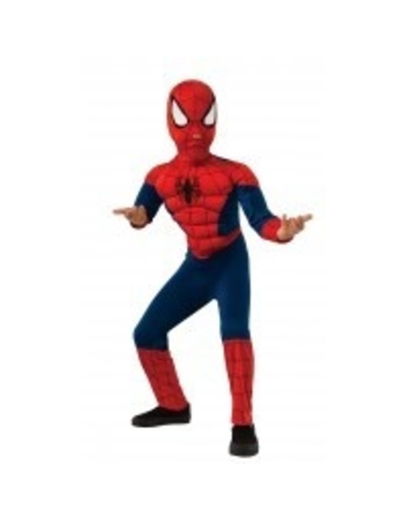 Child Spiderman Muscle Chest Large (12-14) Costume