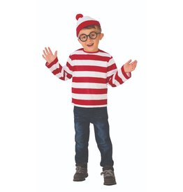 Child Where's Waldo Small (4-6) Costume