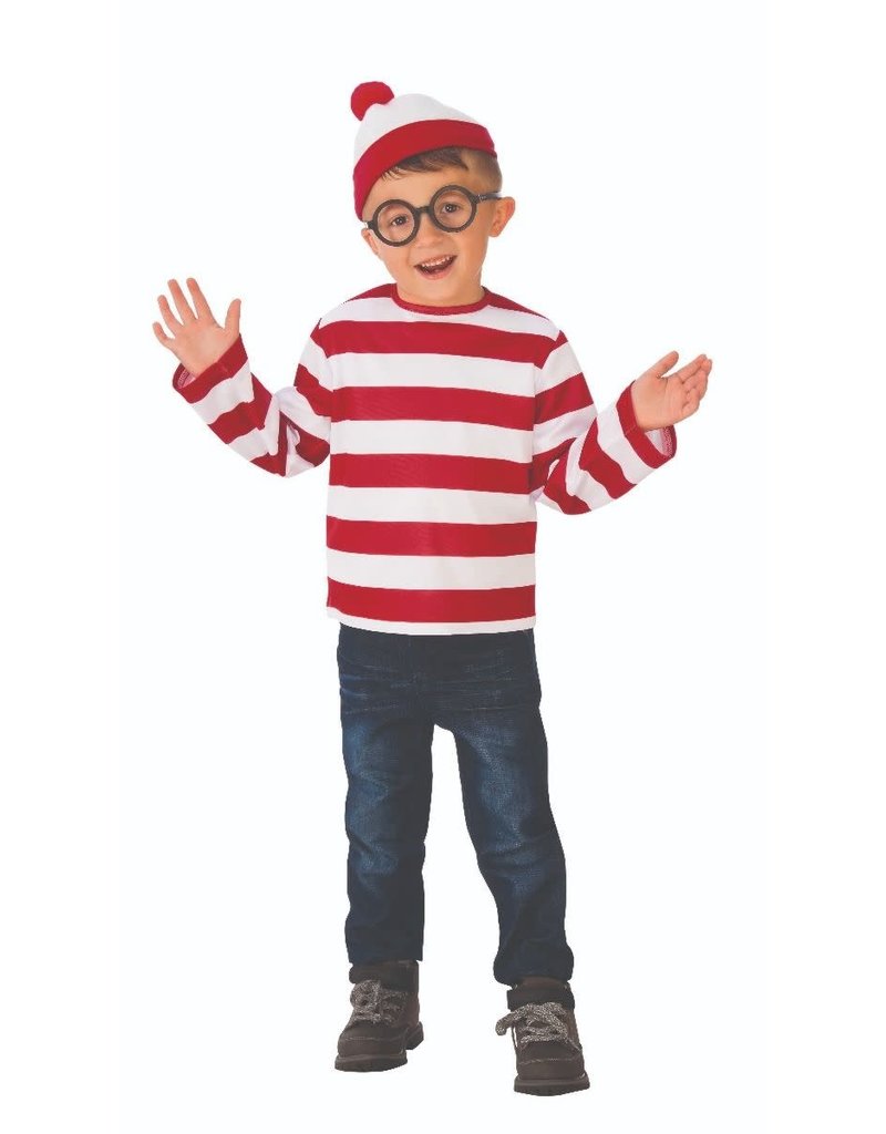 Child Where's Waldo Small (4-6) Costume