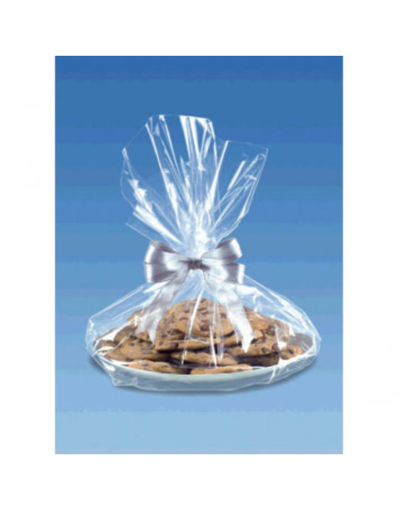 Clear Cello Tray Bag (6) 16" X 18"