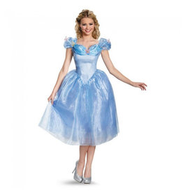 Women's Cinderella Large Costume
