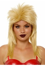 21" Unisex Rockstar Blonde Wig