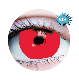 PRIMAL® Mini Red Sclera Contacts (90 Day)