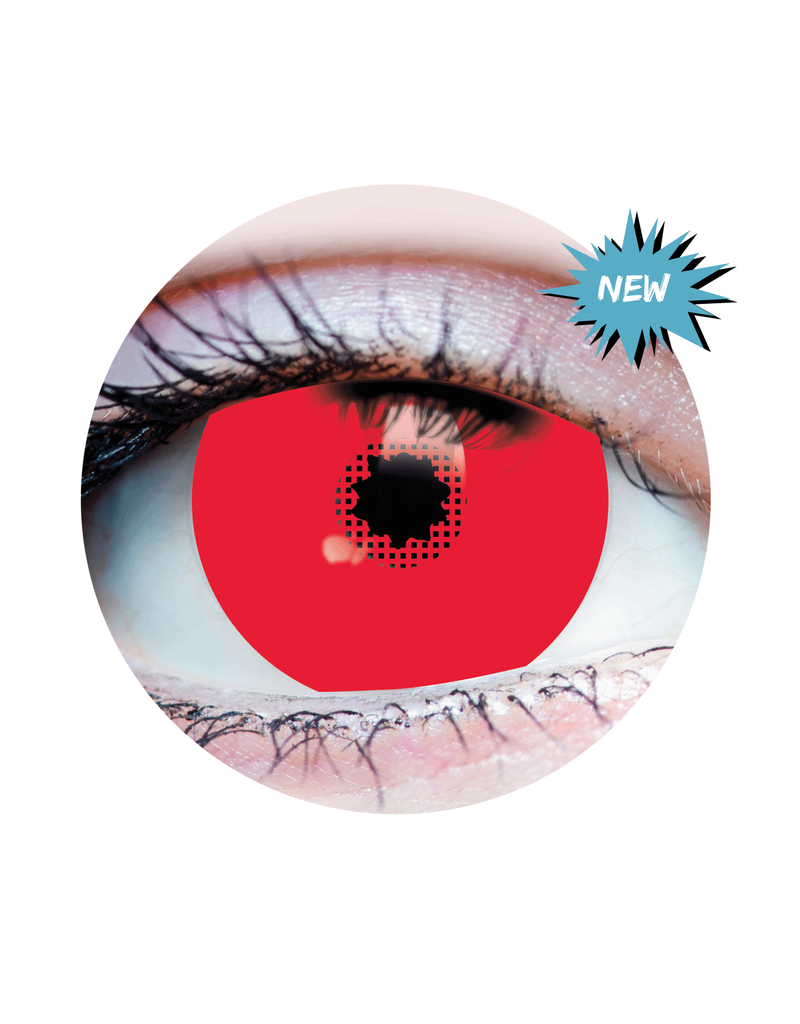 PRIMAL® Mini Red Sclera Contacts (90 Day)