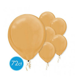 Pearlized Gold 11" Latex Balloons (72)
