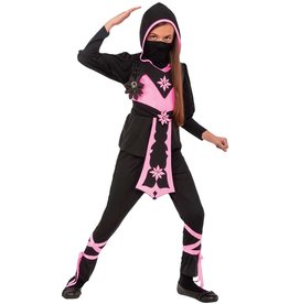 Child Pink Crystal Ninja Small (4-6) Costume