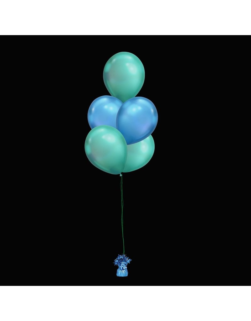 5 Balloons to a Weight Treated