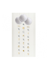 Birthday Silver & Gold Honeycombs With Tails