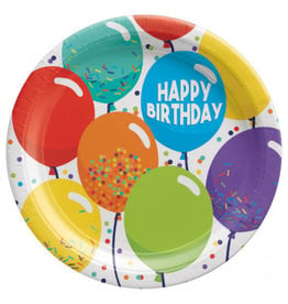 Birthday Celebration 7" Round Plates (60)