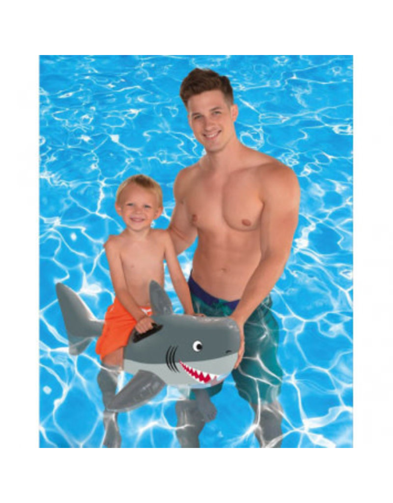 Shark Ride-on Pool Toy, Inflatable