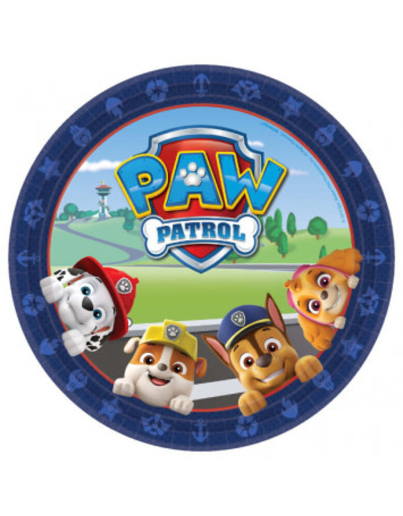 Paw Patrol™ Adventures Round Plates, 9" (8)