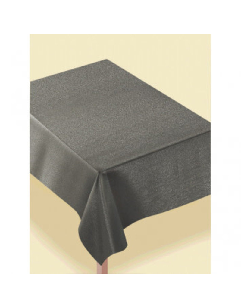 Metallic Tablecloth, 60" x 104" - Pewter