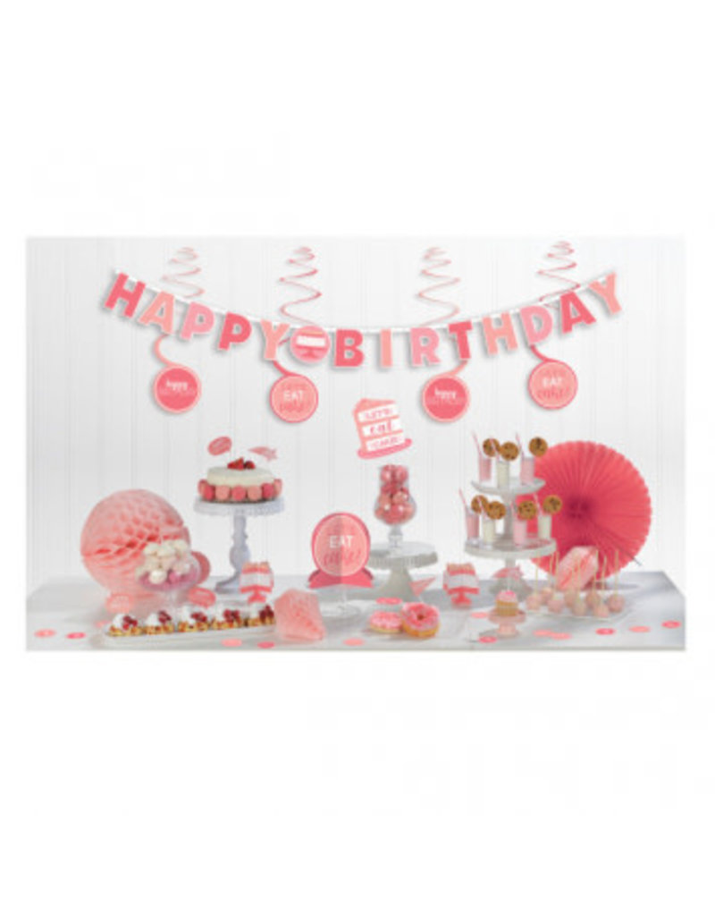 Birthday Pink Mini Decorating Kit