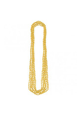Gold Metallic Bead Necklaces (8)