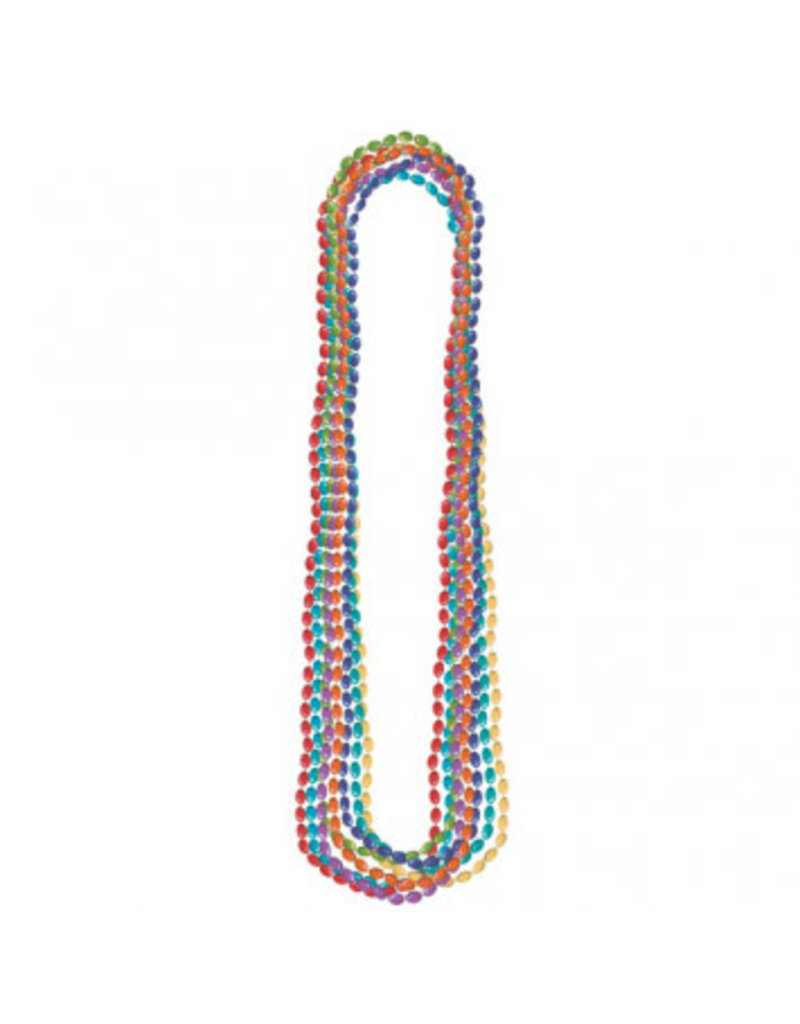 Multi Metallic Bead Necklaces (8)