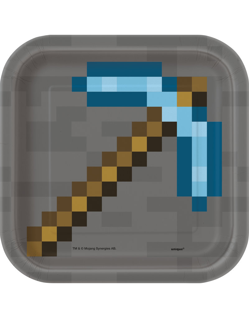Minecraft 7" Plates