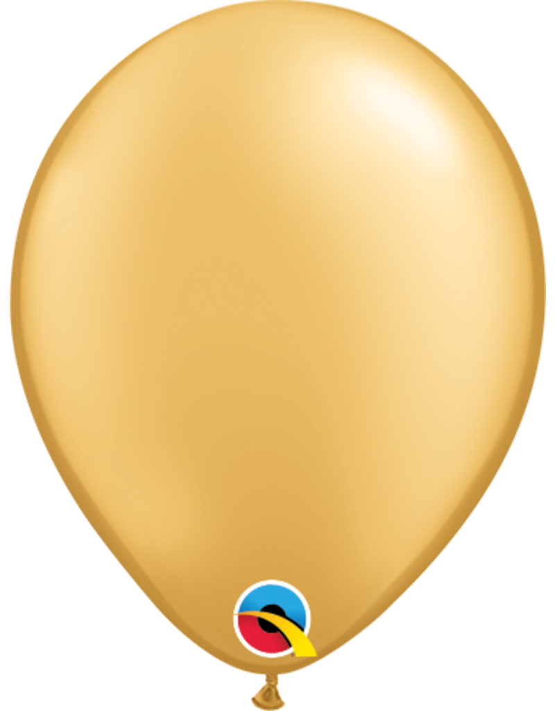 5" Balloon Gold