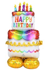 Birthday Cake 53" Airloonz