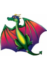 Mythical Dragon 45" Mylar Balloon
