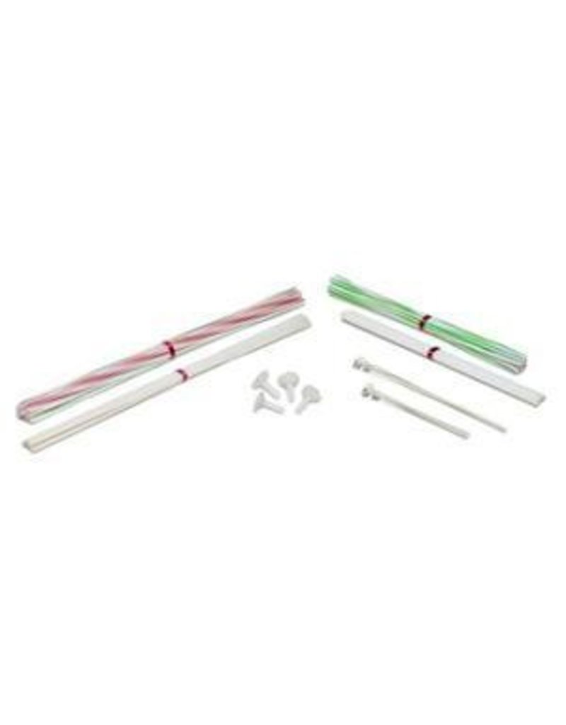 24" Balloon Stick White