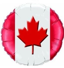 Canada Maple Leaf 18" Mylar Balloon