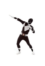 Morphsuit Black Power Ranger Costume - Medium