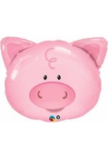 Playful Pig 30" Mylar Balloon