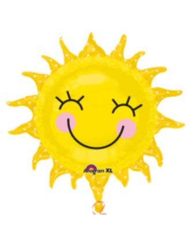 Sunshine Sun 29" Mylar Balloon
