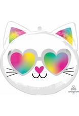 Cool Kitty 18" Mylar Balloon