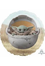 Mandalorian Child (Grogu) 18" Mylar Balloon