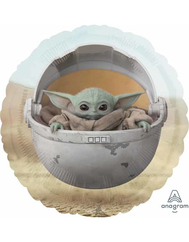 Mandalorian Child (Grogu) 18" Mylar Balloon