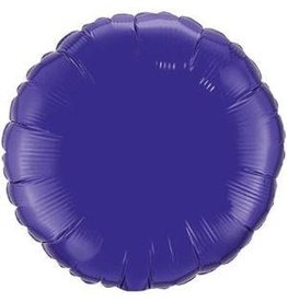 Quartz Purple Round 18" Mylar Balloon