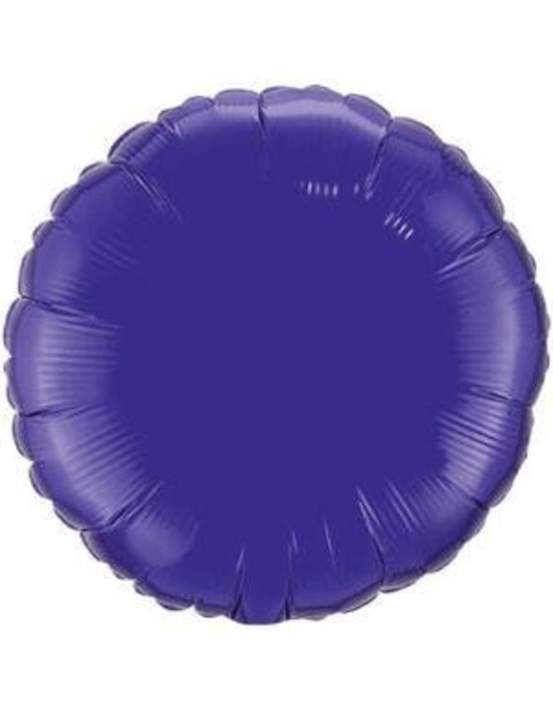 Quartz Purple Round 18" Mylar Balloon