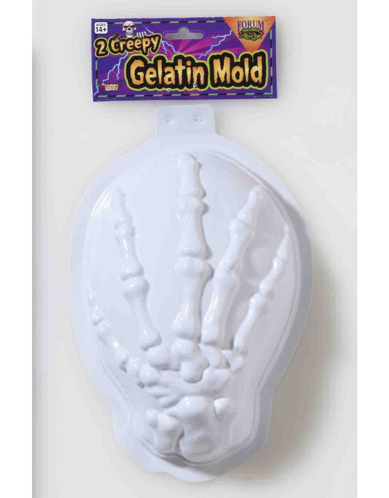 Skeleton Gelatin Mold 2 Pieces