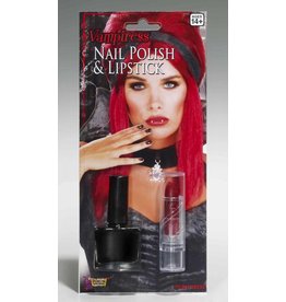 Vampiress Lipstick Nail Polish Set