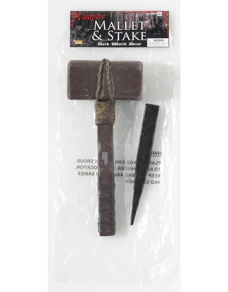 Vampire Slayer Mallet and Stake