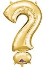 Gold Shape ? Mylar 34" Balloon