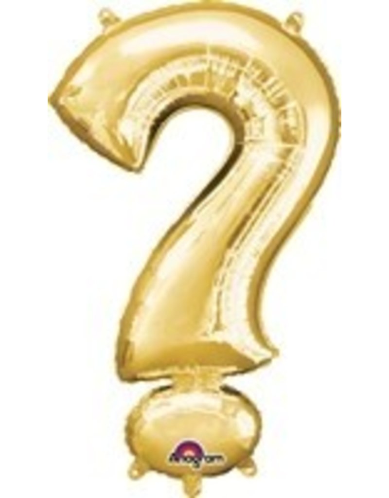 Gold Shape ? Mylar 34" Balloon