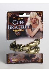 Medieval Fantasy Dragon Cuff Bracelet