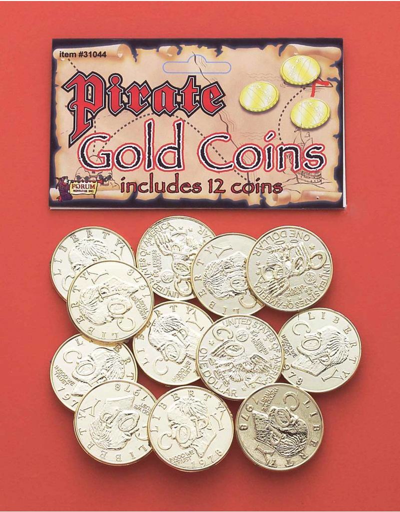 Pirate Gold Coins (12)