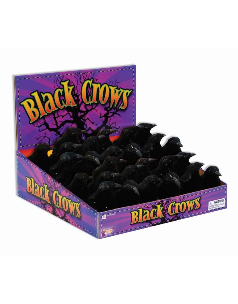 Small Black Crow 5"