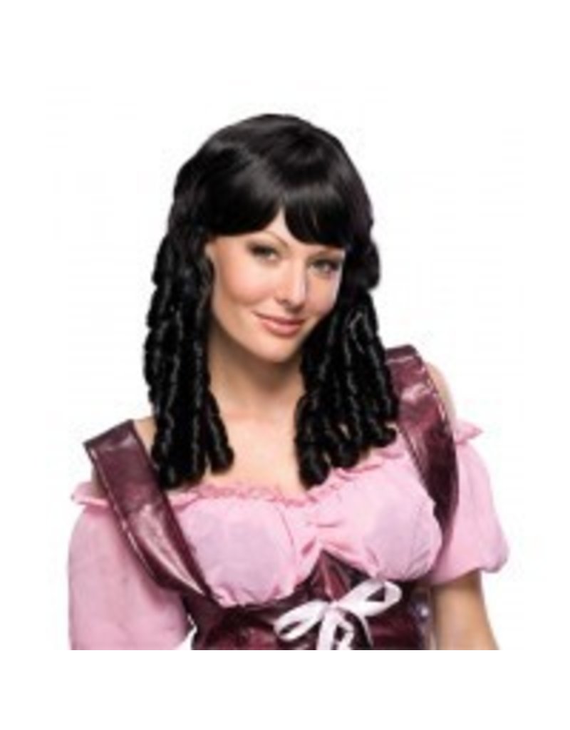 Baby Doll Black Wig