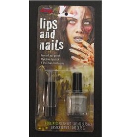 Zombie Nailpolish and Lipstick