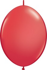 12" Red Quick Link Balloons 1 Dozen Flat